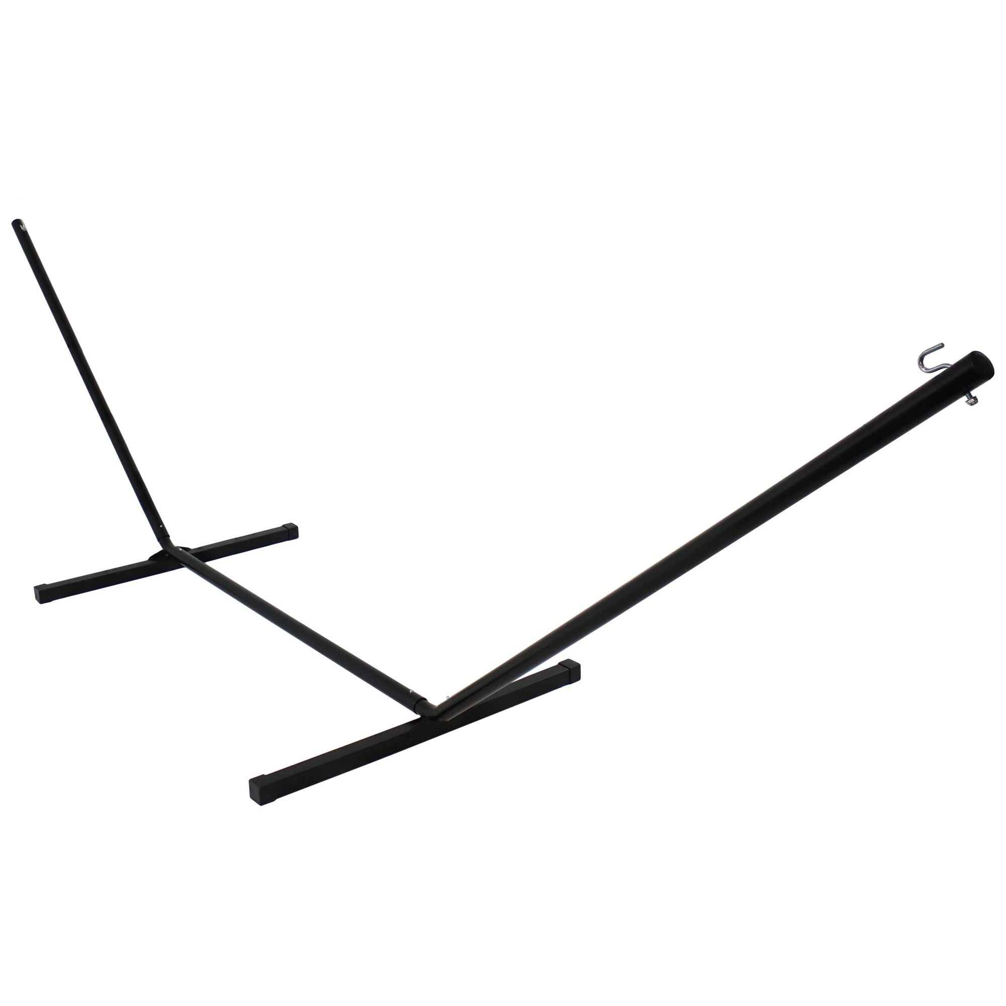 Sunnydaze Decor Hammock Stand - 12ft., Steel Frame, 350-Lb. Capacity, Black, Model# HS12-Black